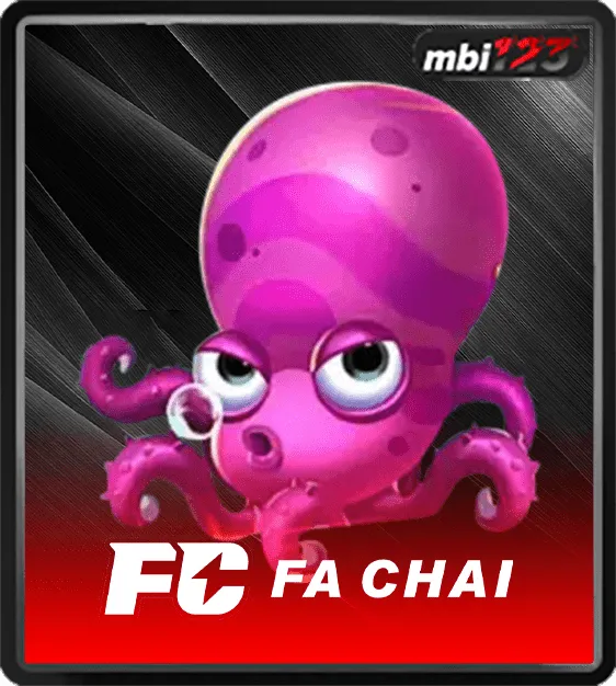 MBI123 Fa Chai icon featuring a cute animated pink octopus character