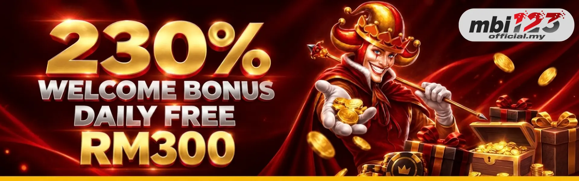 MBI123 welcome bonus banner